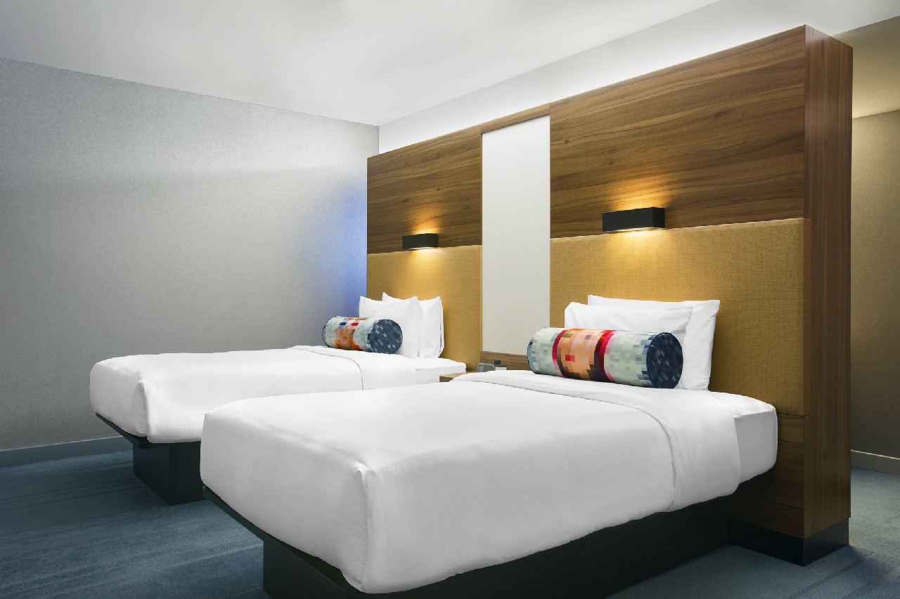 Aloft Twin room Brussels