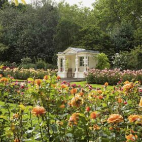 The Buckingham Palace gardens now open to visitors